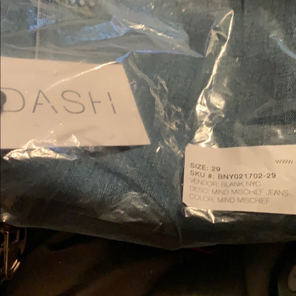 Dash blank ny jeans size 29 new 100.00 pd 250.00